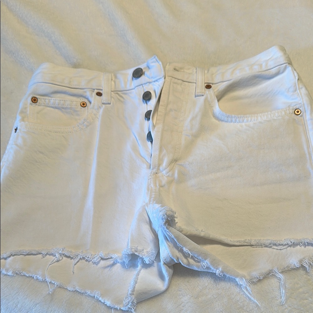 Denim forum The Yoko White Denim Women's Shorts